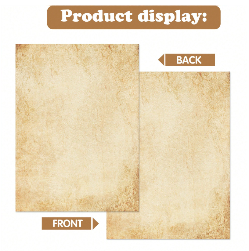 Personalized poem on classic parchment