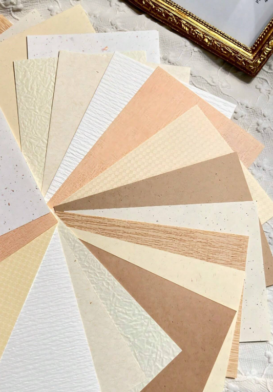 Poema personalizado pequeño - papel texturizado 3D