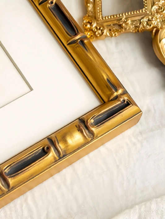 Marco dorado rococó A4